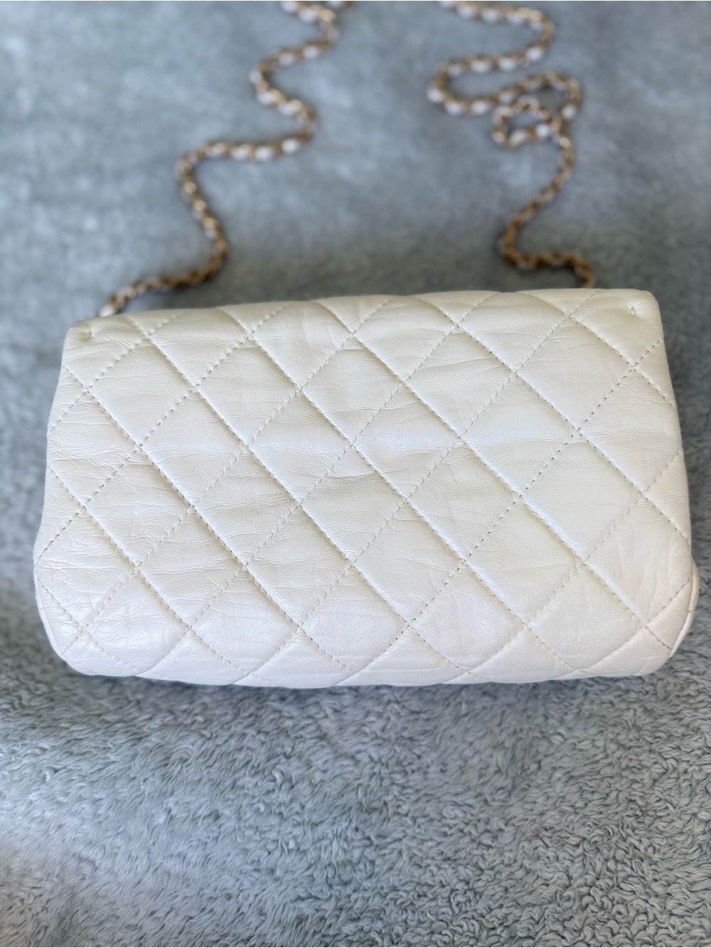 CHANEL Evening Star East/West Flap Bag w/Microchip - Picture 7 of 12